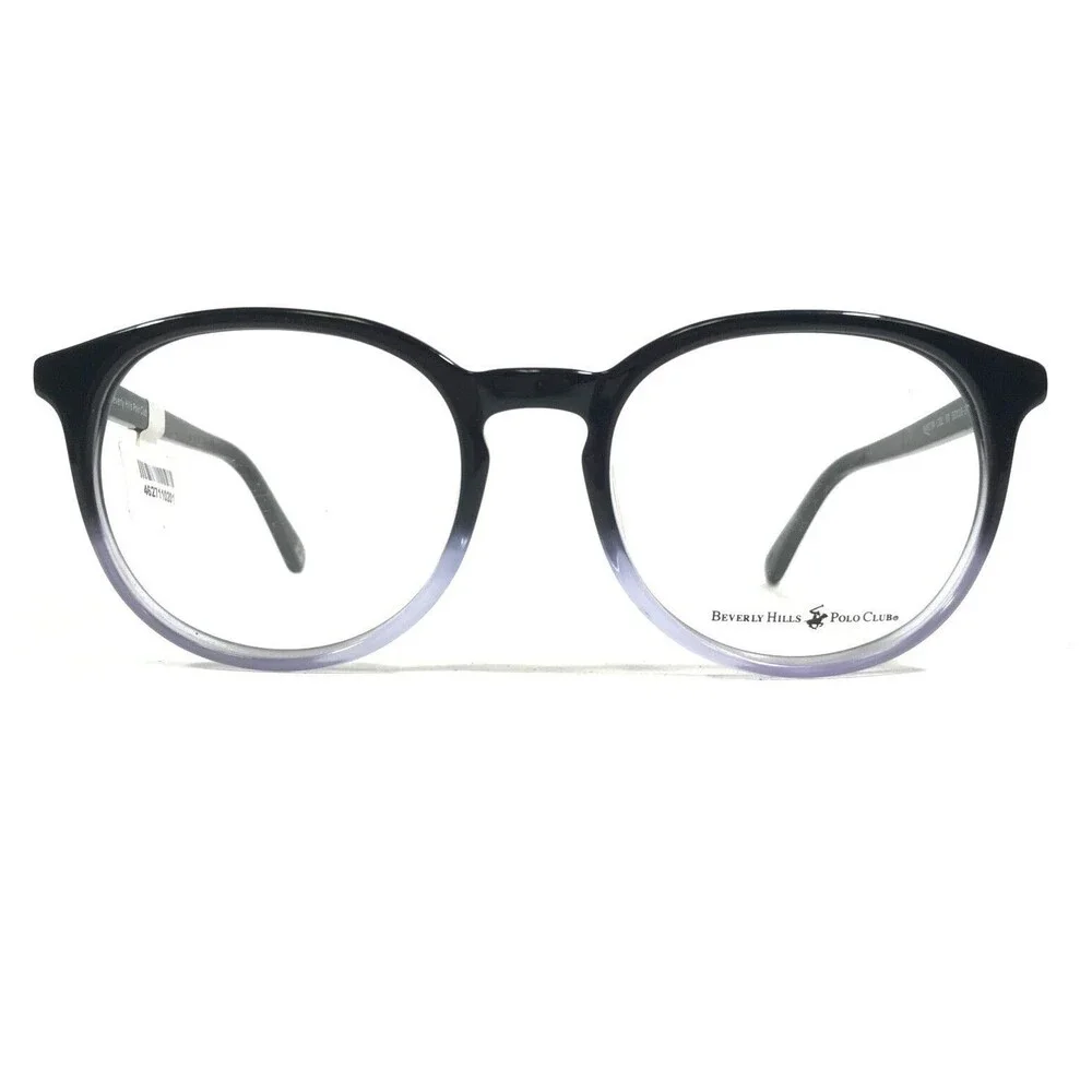 Beverly Hills Polo Club BHPC 94 COL 90 Eyeglasses Frames Black Purple 50-18-140